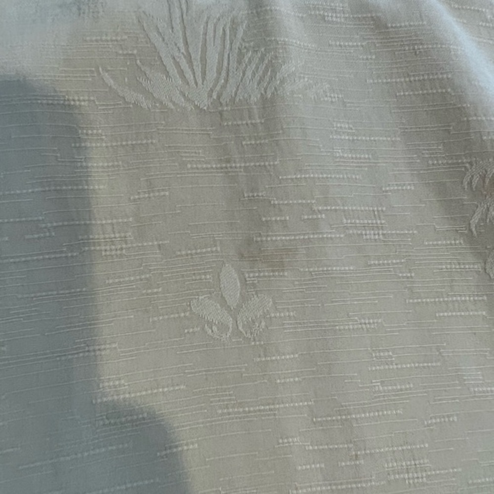 Tommy Bahama Mens Silk Shirt yellow Palm tree Print‎ Large - Picture 3 of 6